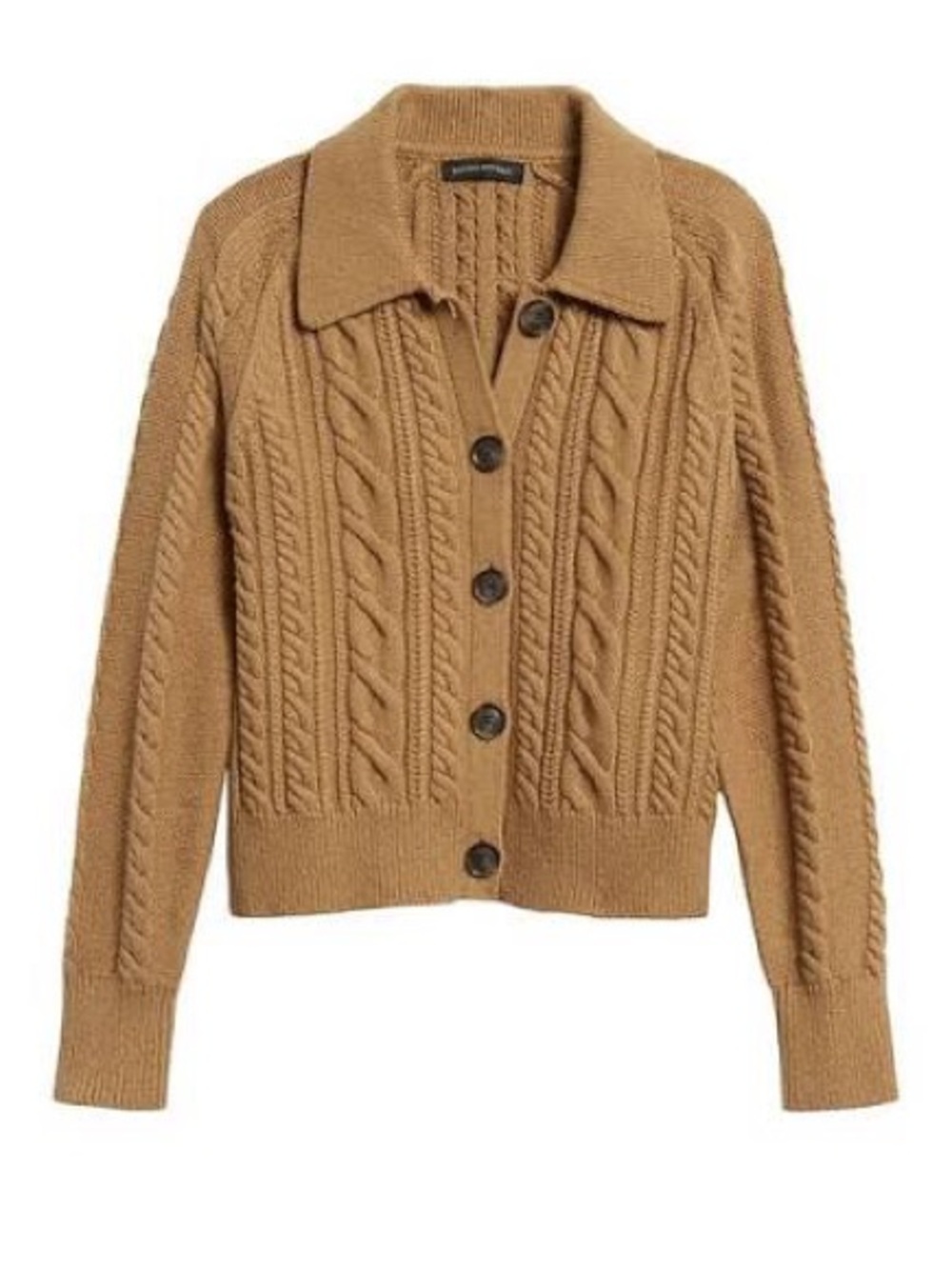 Banana Republic Heritage Cable-Knit Cardigan Sweater
